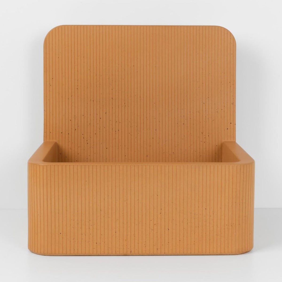 Kast Elm Mini Patterned Concrete Basin With Splashback