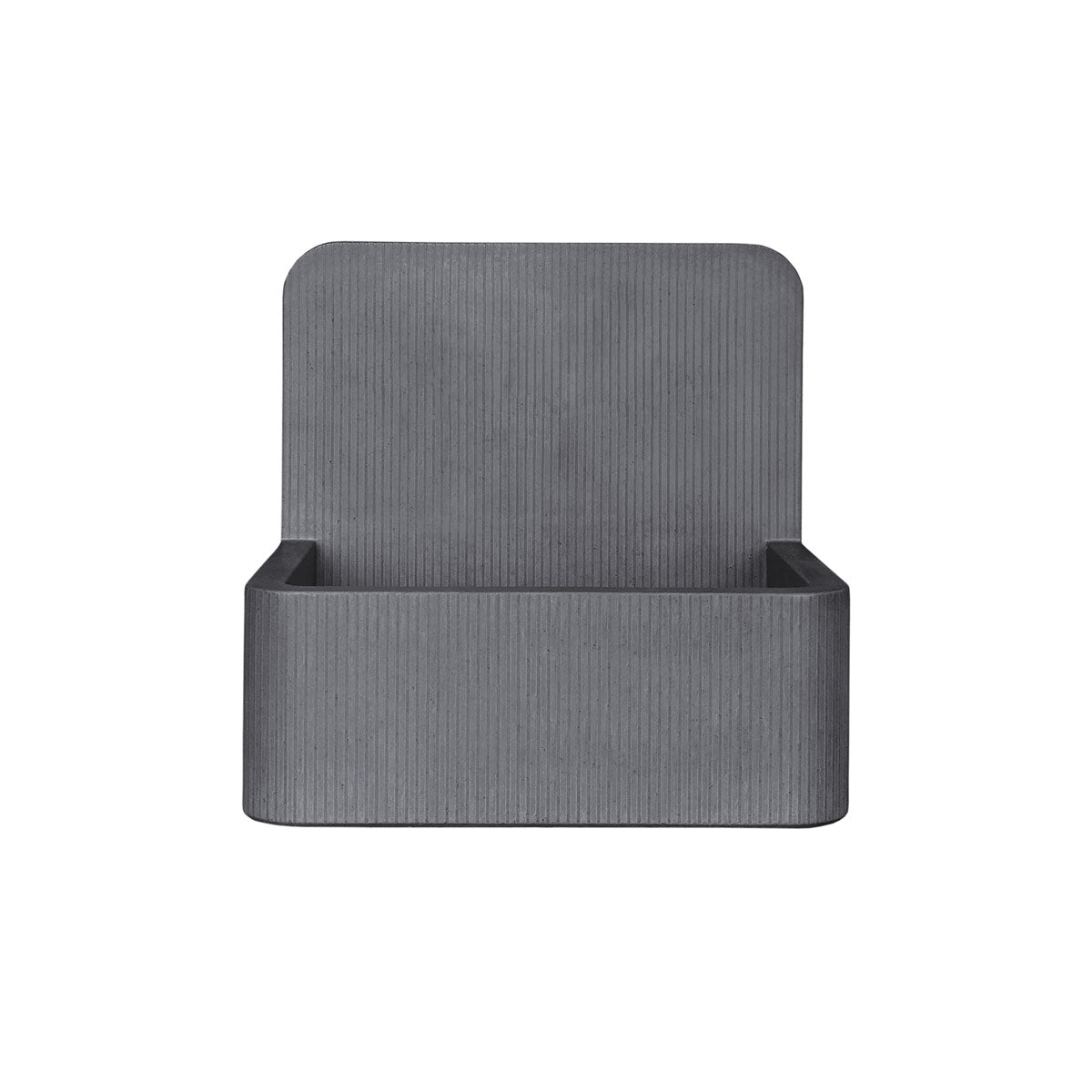 Kast Elm Mini Patterned Concrete Basin With Splashback