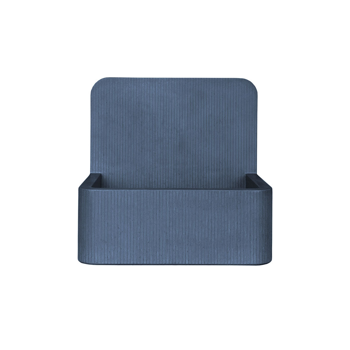 Kast Elm Mini Patterned Concrete Basin With Splashback storm