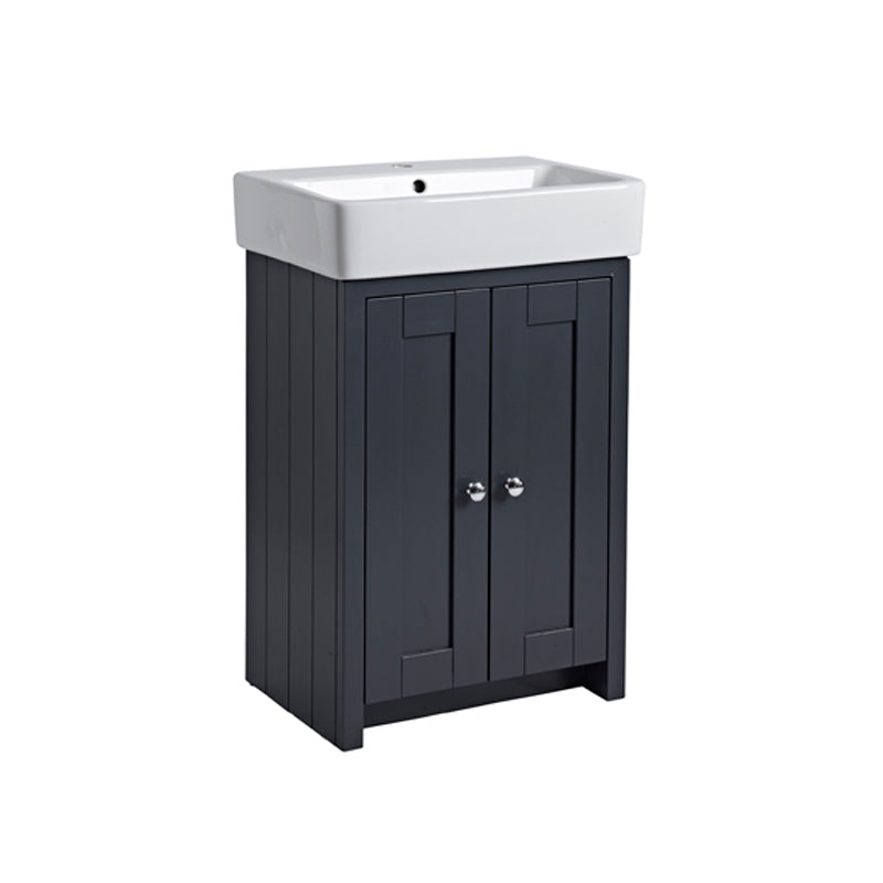 Lansdown 550 Floor Standing Bathroom Vanity Unit With Basin