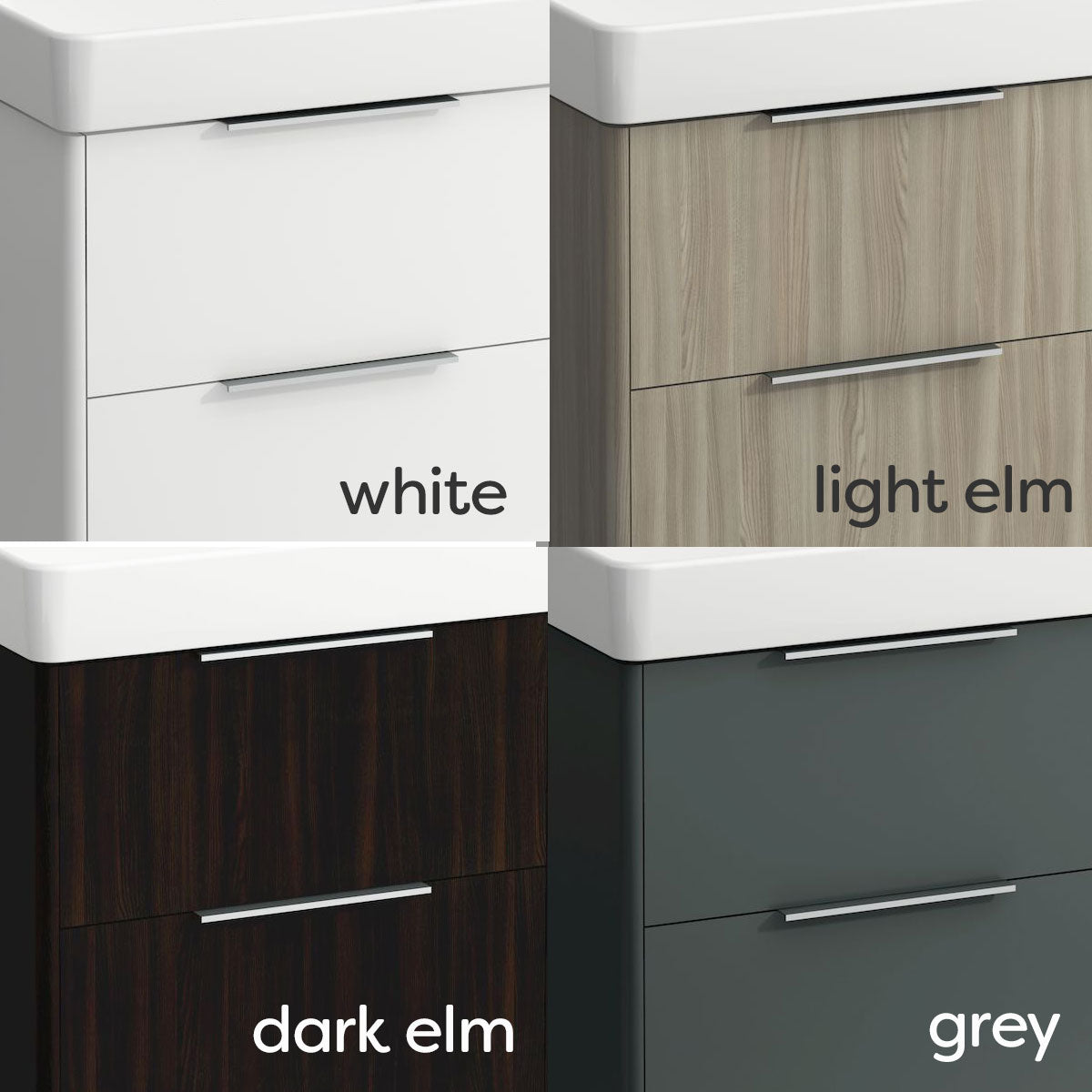 Laufen pro S Base 1200 Four Drawer Wall Hung Vanity Unit With Double Washbasin