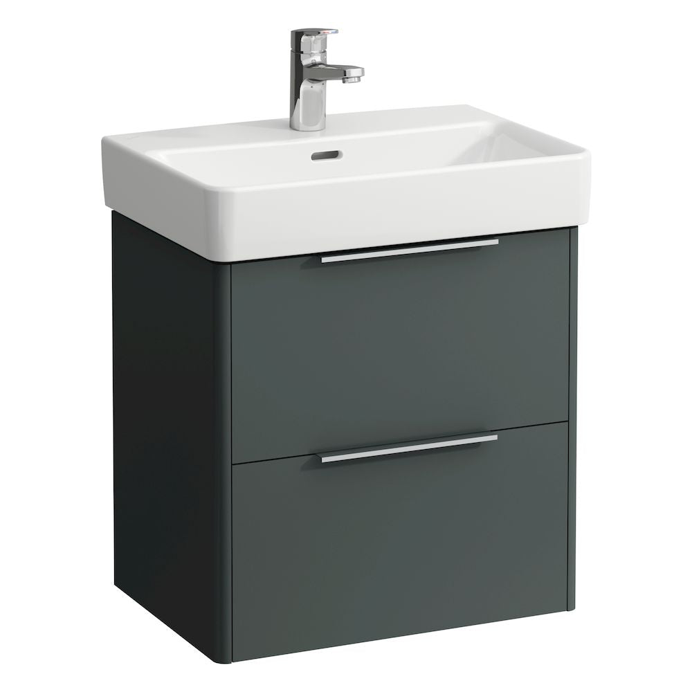 Laufen pro S Base Compact Wall Hung Two Drawer Vanity Unit With Washbasin