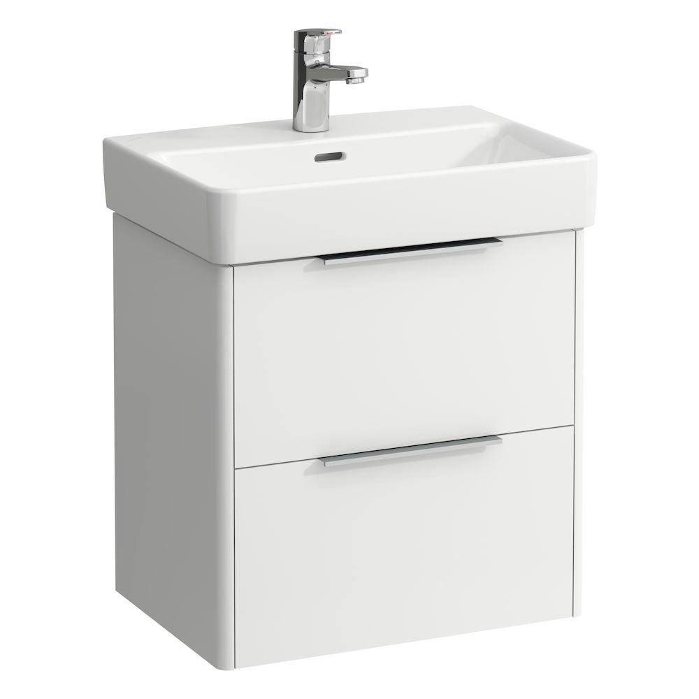 Laufen pro S Base Compact Wall Hung Two Drawer Vanity Unit With Washbasin