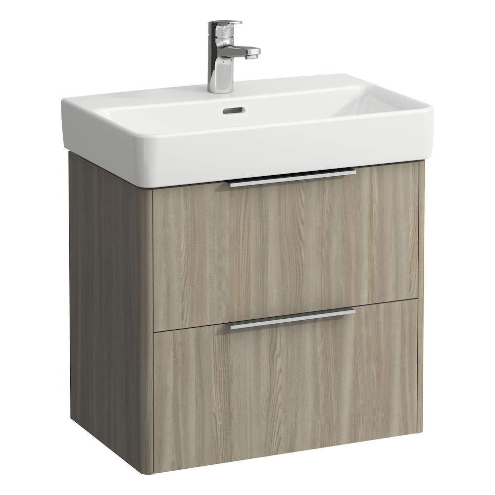 Laufen pro S Base Compact Wall Hung Two Drawer Vanity Unit With Washbasin