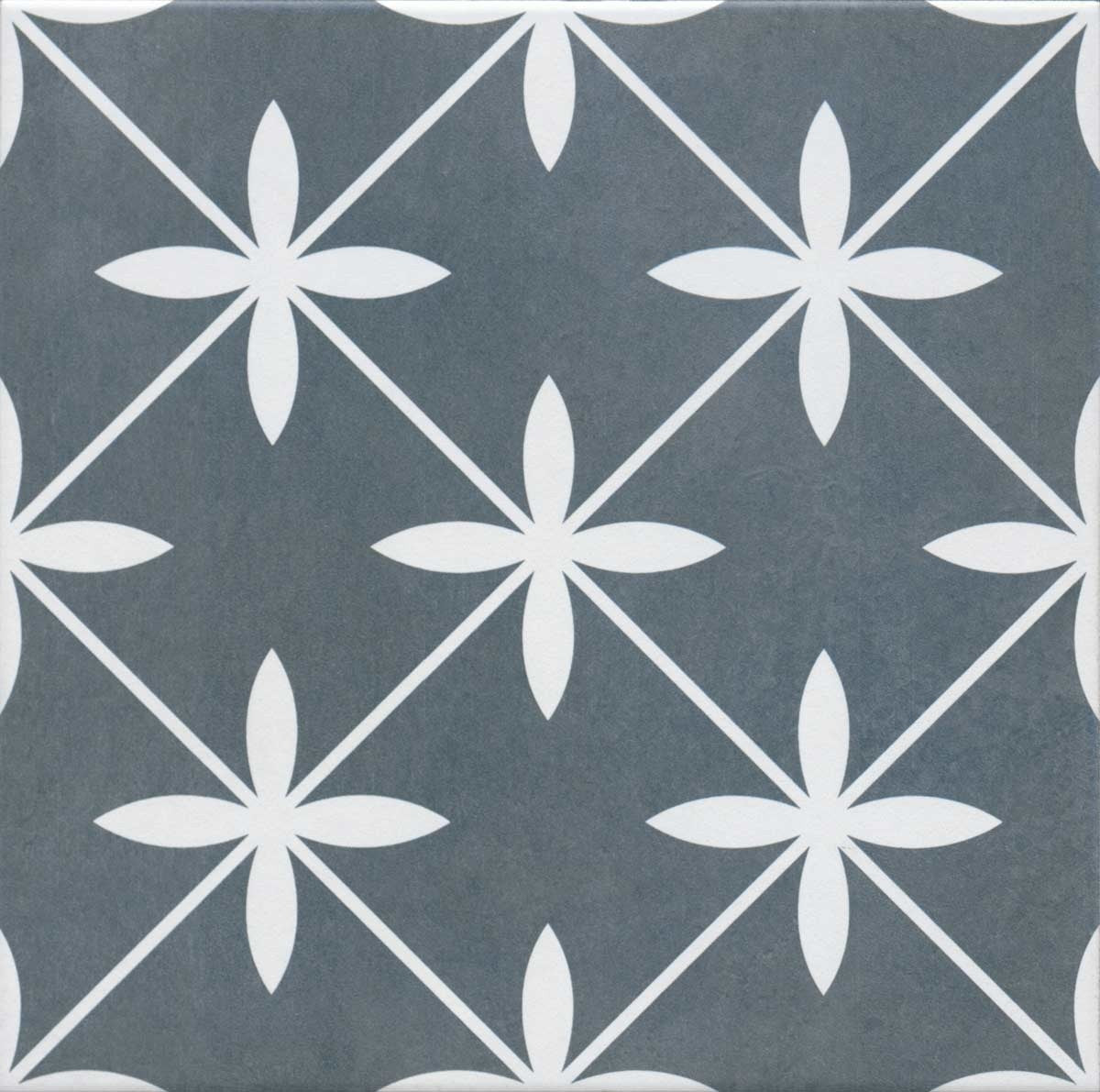 York Charcoal Wall and Floor Tile 33cm x 33cm