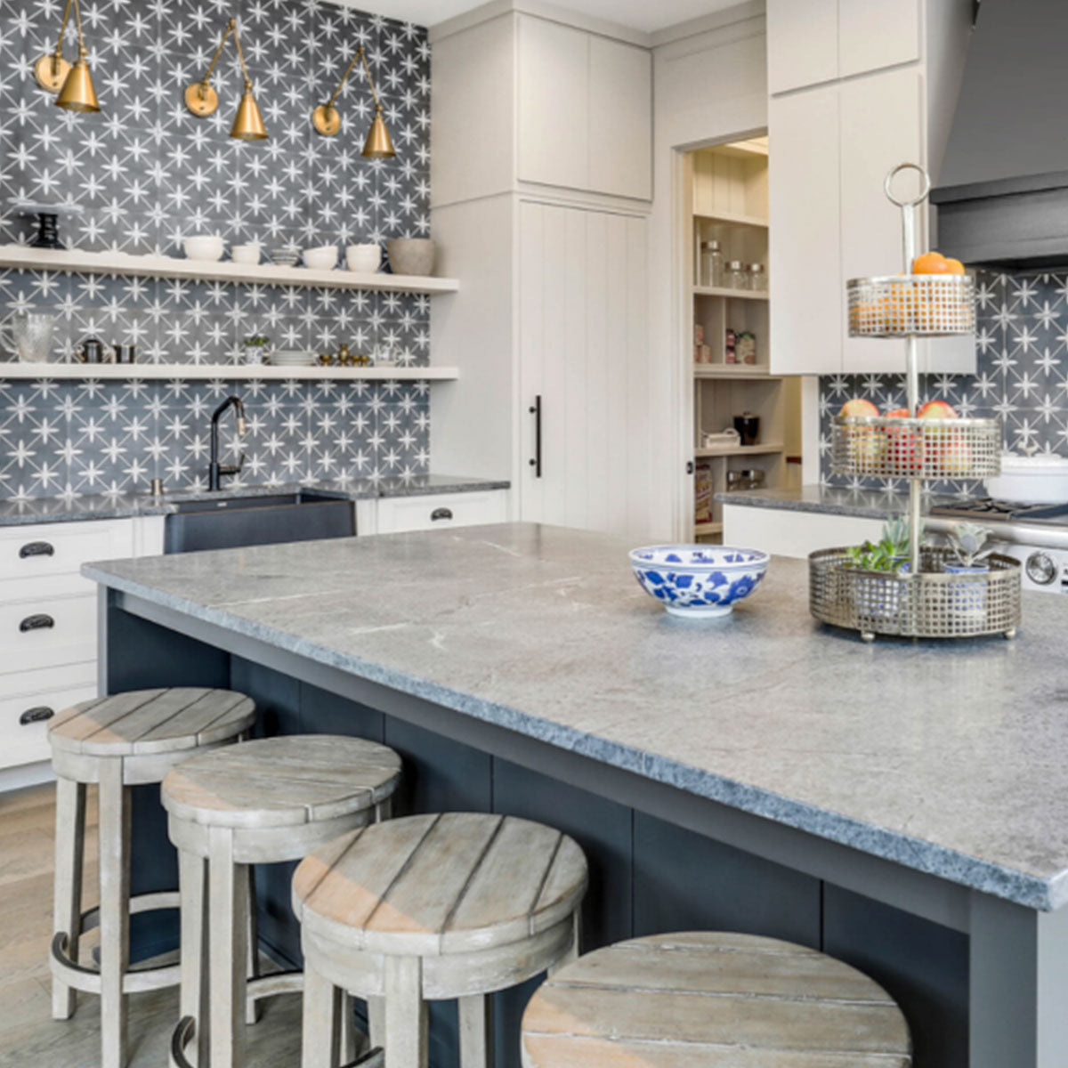 York Charcoal Wall and Floor Tile 33cm x 33cm