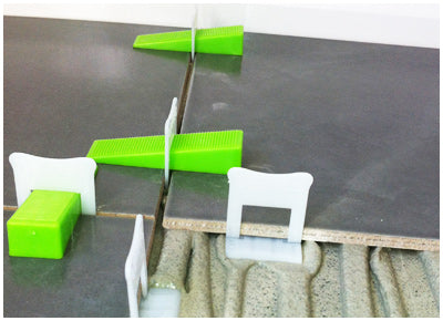 LevTec Tile Levelling System Clips and wedge