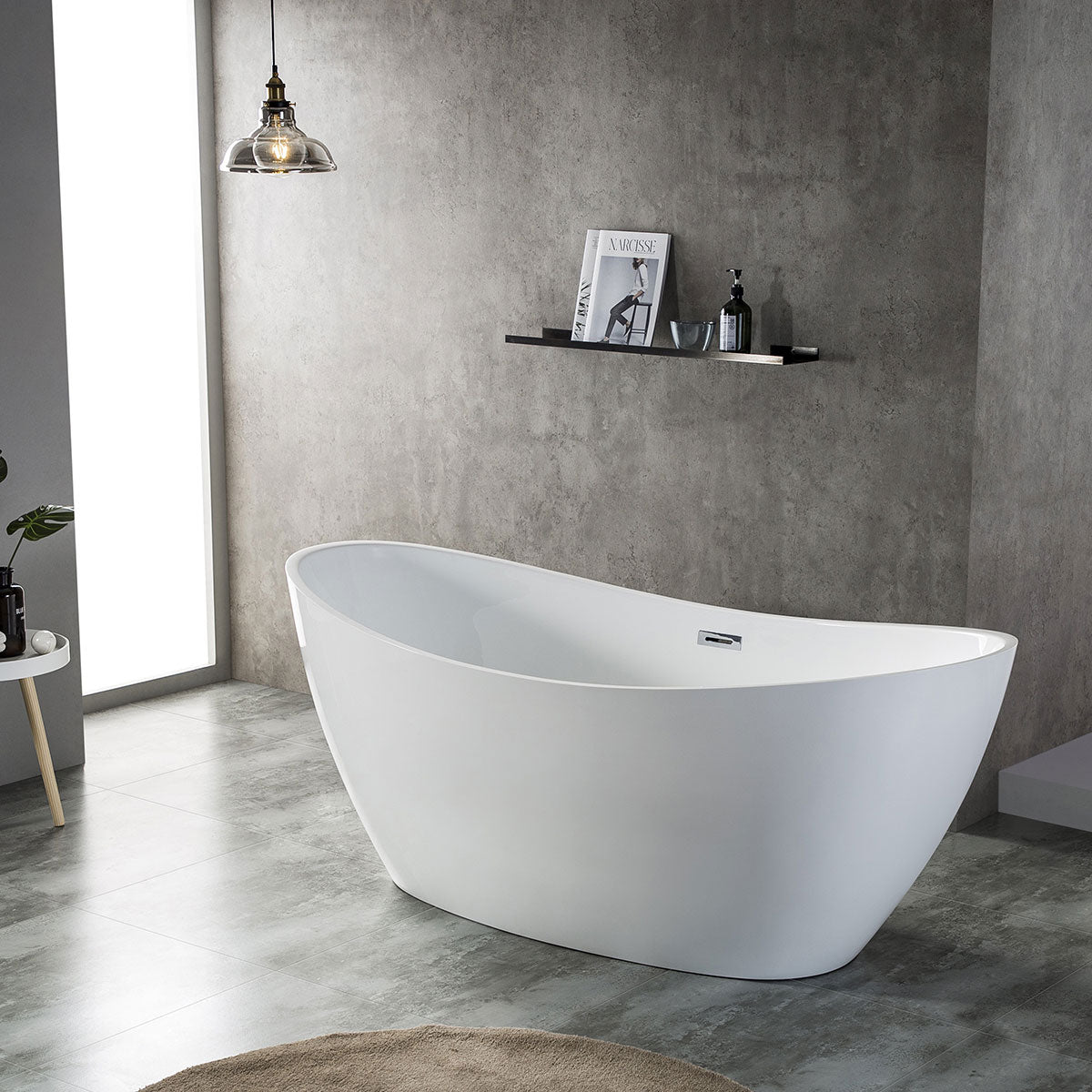 Granlusso Amalfi Freestanding Acrylic Bath
