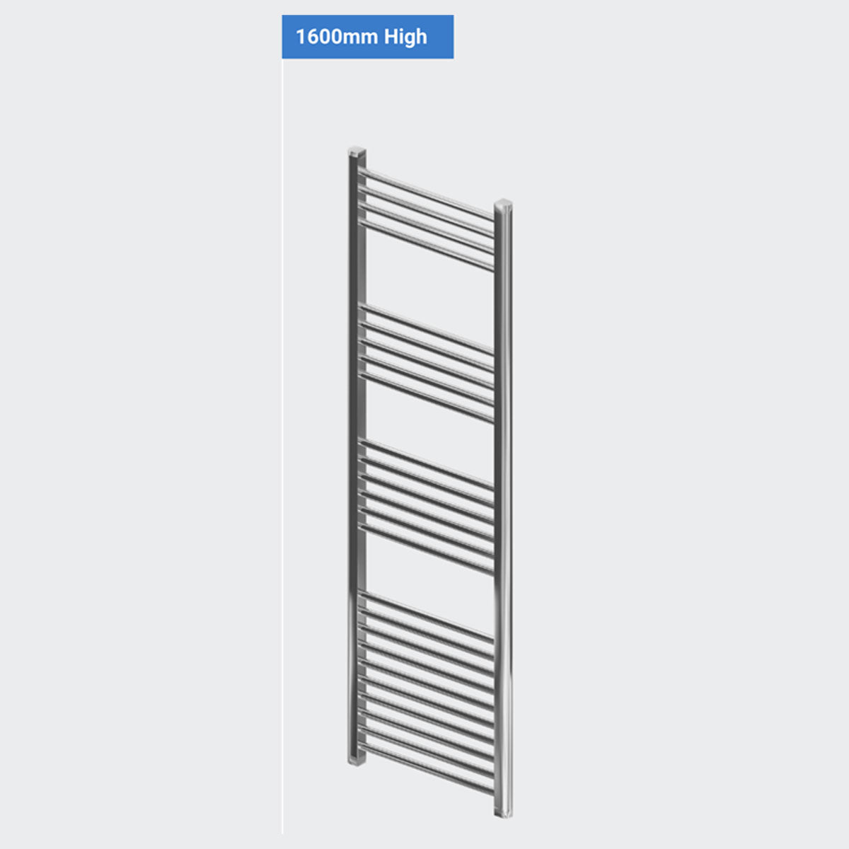 Madrid Heated Towel Rail Chrome