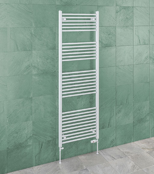 Madrid Heated Towel Rail Matt White