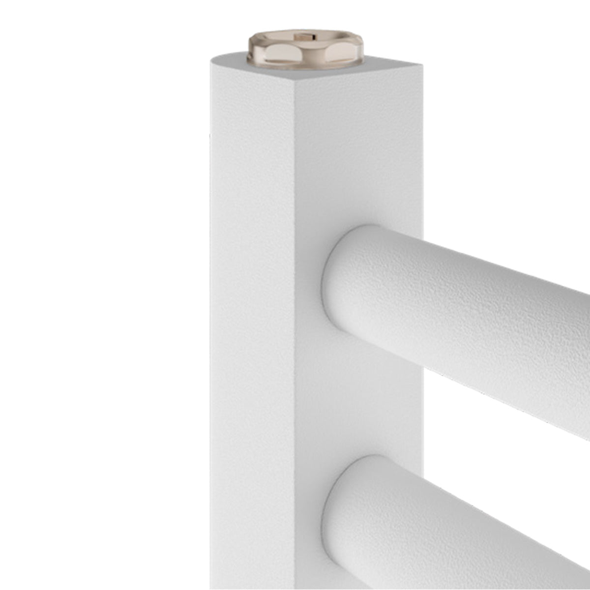 Madrid Heated Towel Rail Matt White