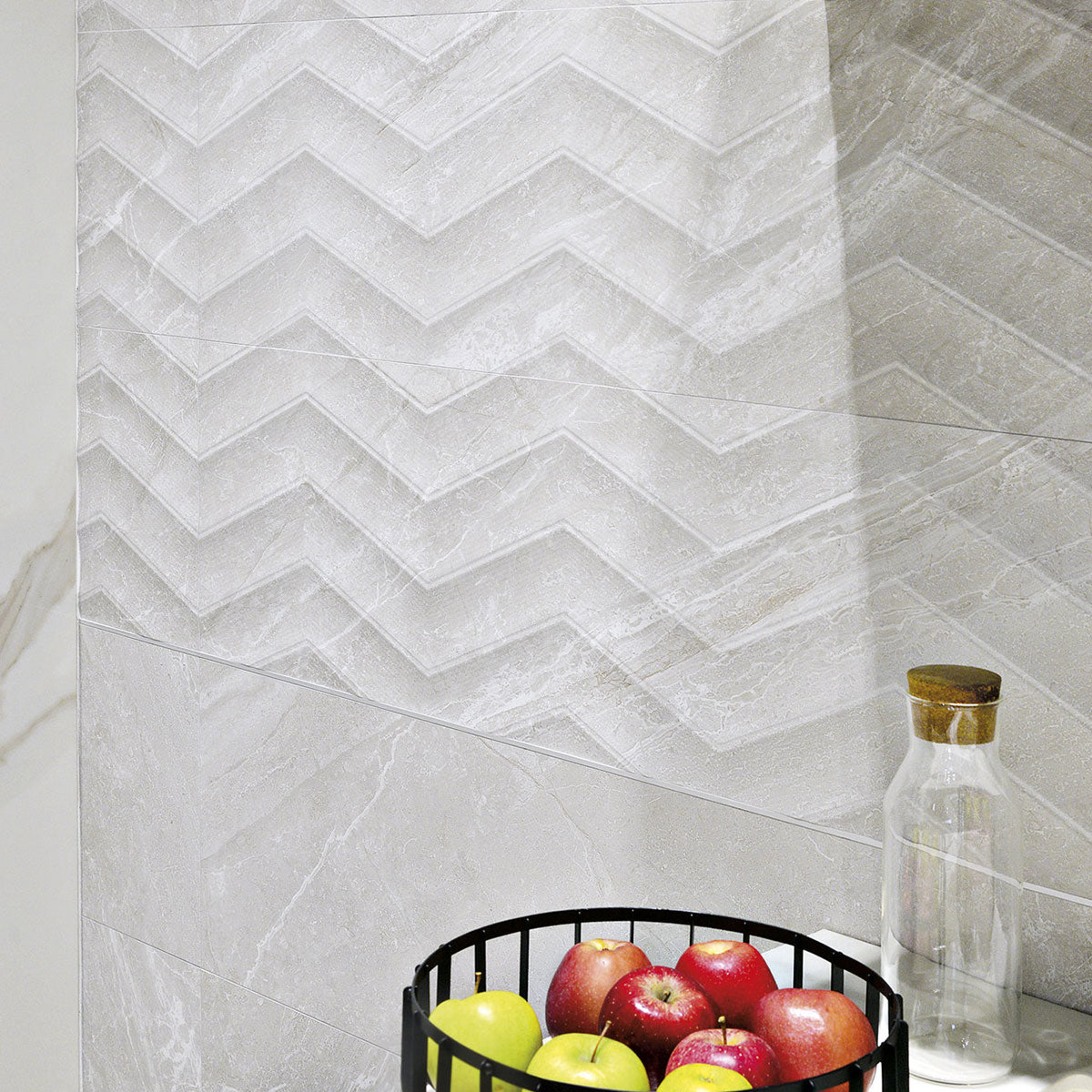 Mainstone Cloud Decor Tile 33x100cm