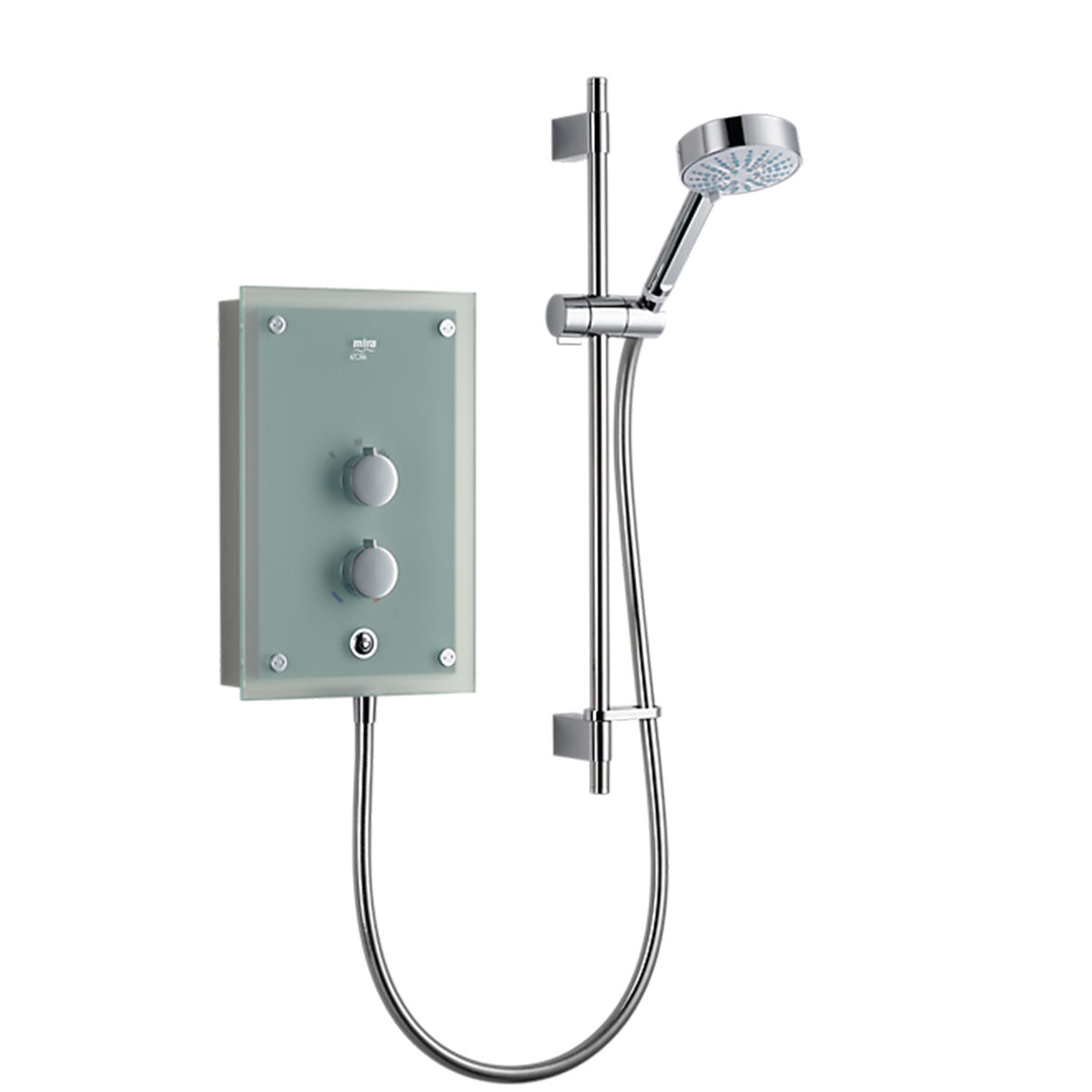 Mira Azora Frosted Glass Electric Shower 9.8kW
