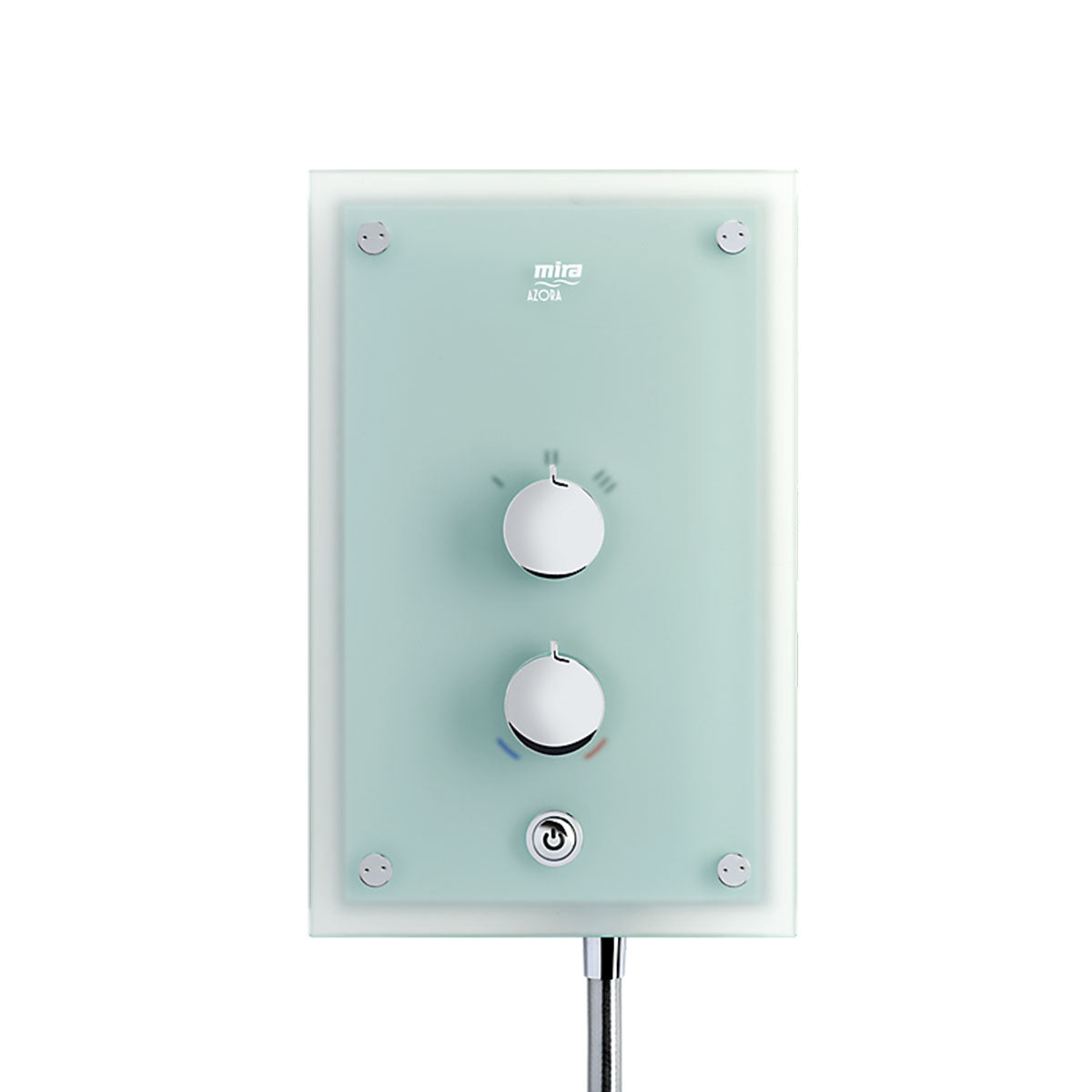 Mira Azora Frosted Glass Electric Shower 9.8kW