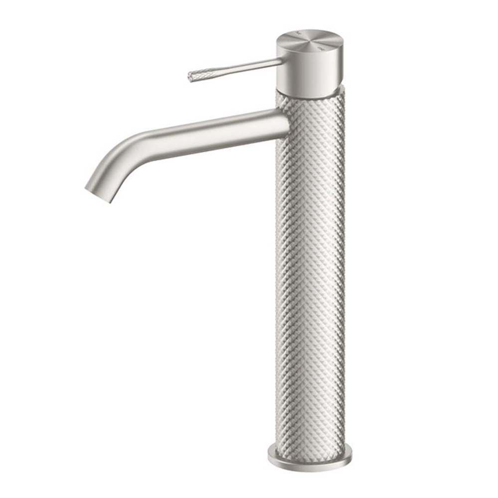 Rock Knurled Tall Basin Mono Mixer Tap