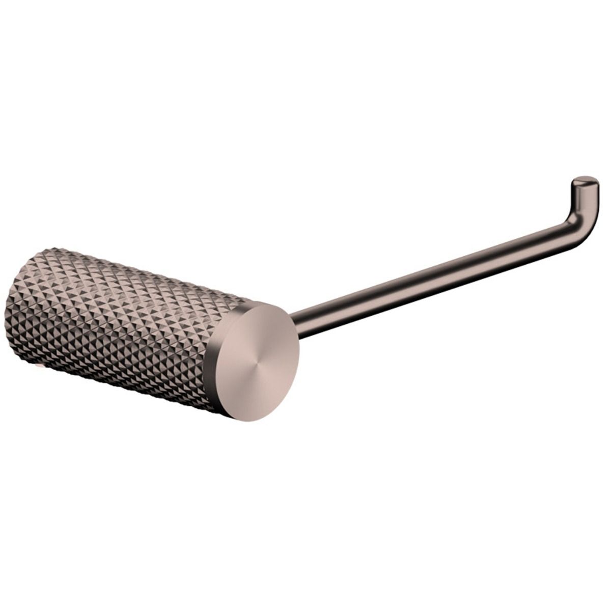 Rock Knurled Toilet Roll Holder