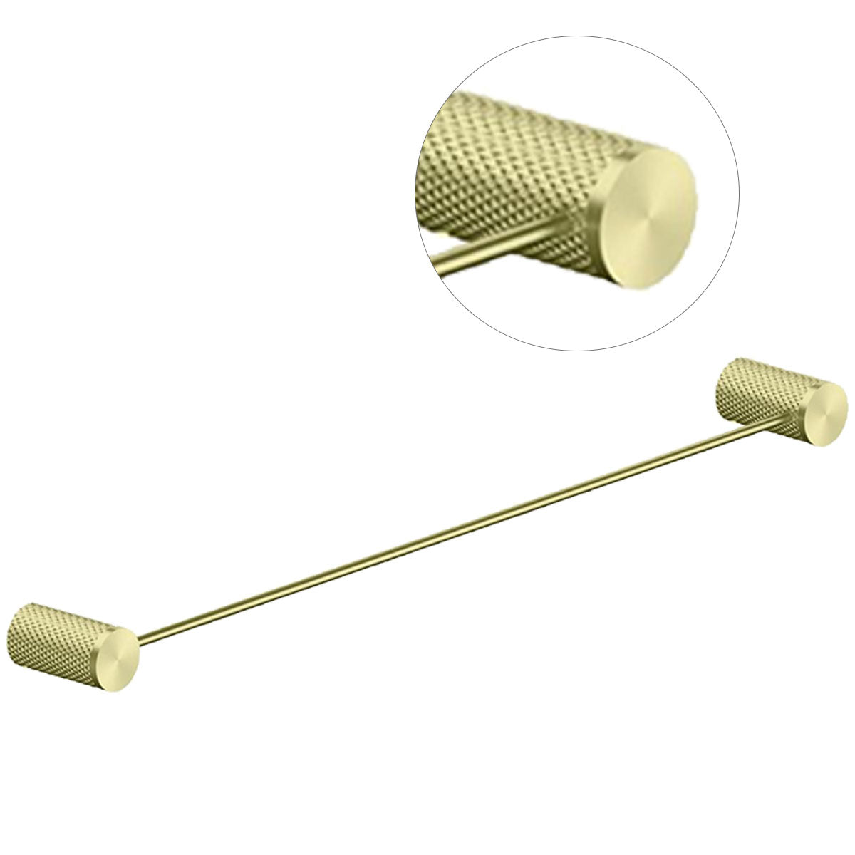 Rock Knurled Towel Rail