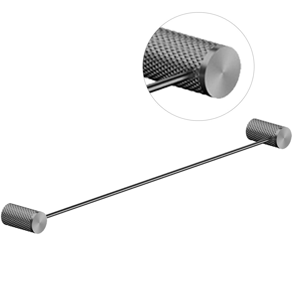 Rock Knurled Towel Rail