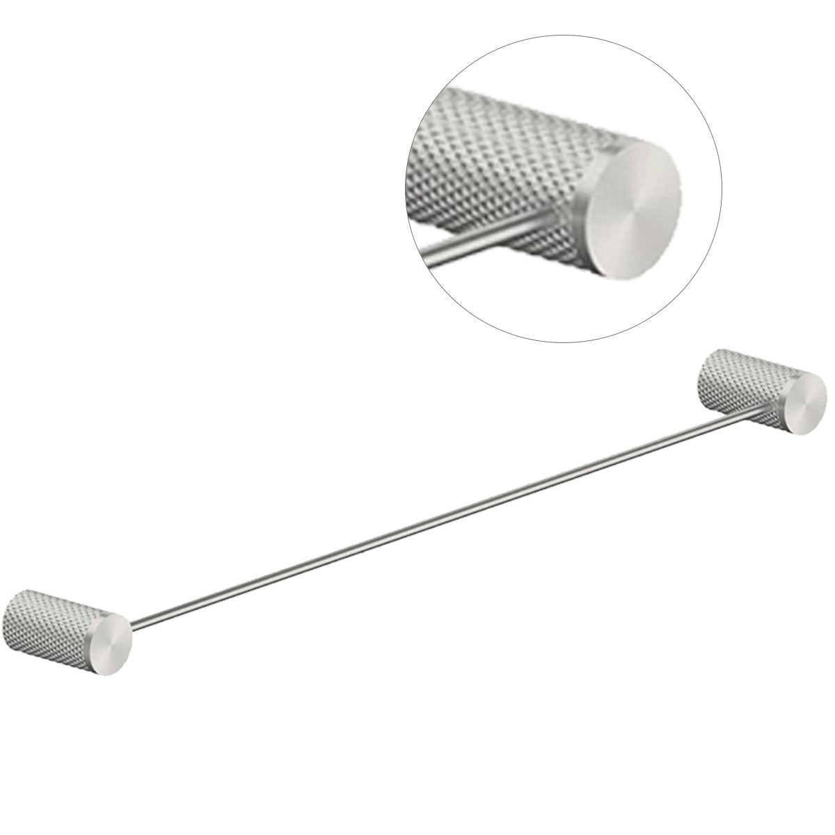 Rock Knurled Towel Rail