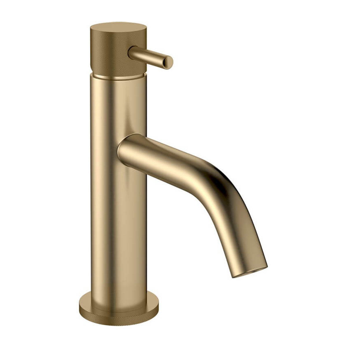 Crosswater MPRO Mono Basin Mixer Tap With Knurled Head