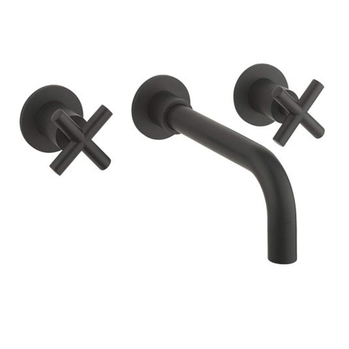 Crosswater MPRO Crosshead 3 Hole Wall Mounted Basin Mixer Tap