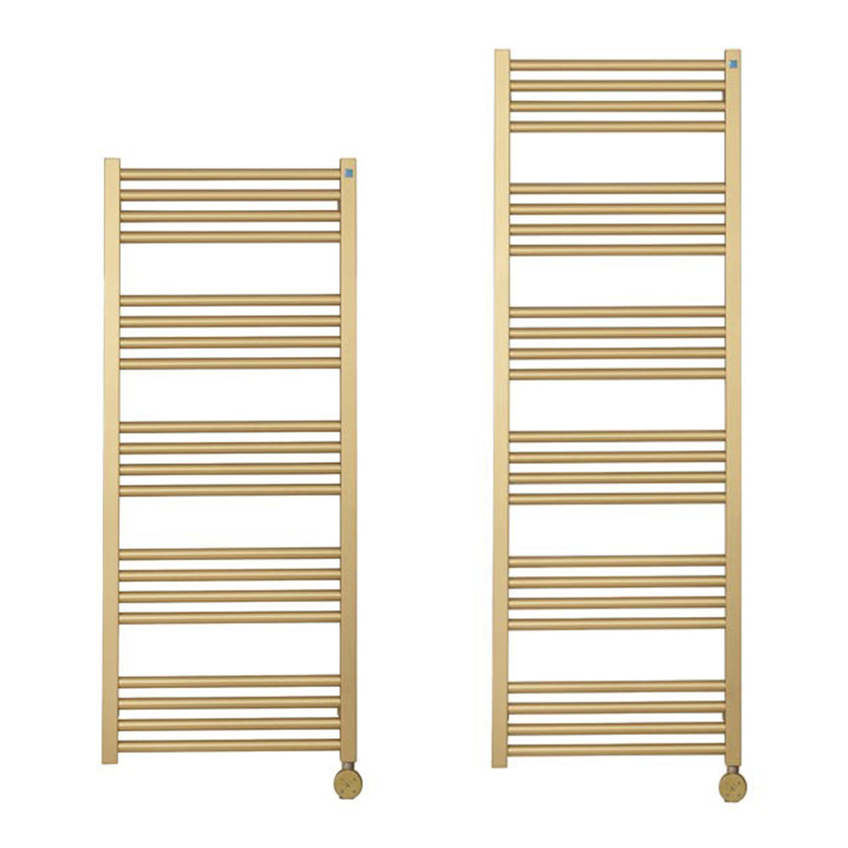 Crosswater MPRO All Electric Heated Towel Rail Brushed Brass