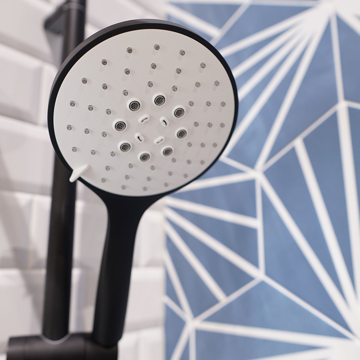 Crosswater MPRO Dual Outlet Concealed Thermo Shower Valve With Slide Rail Shower Kit & Fixed Shower Head