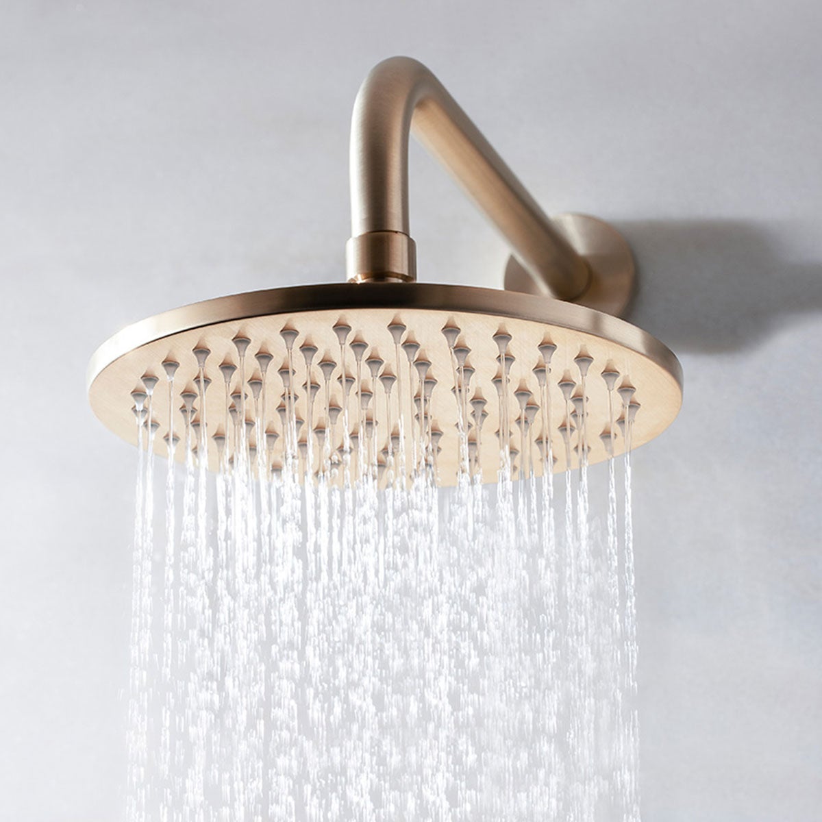 Crosswater MPRO Dual Outlet Concealed Thermo Shower Valve With Shower Handset Kit & Fixed Showerhead