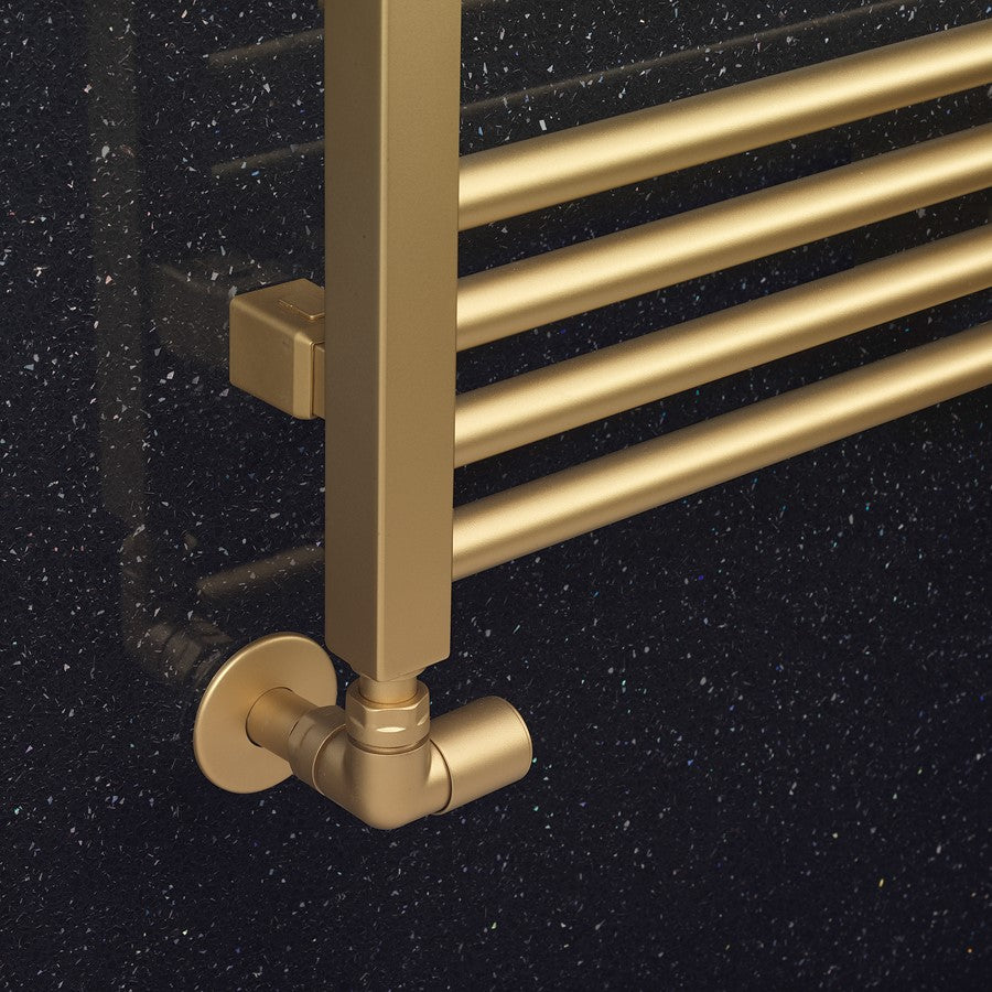 Crosswater MPRO Heated Towel Rail - Brushed Brass
