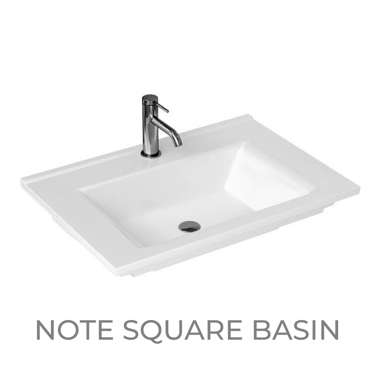 Shoreditch Double Drawer Wall Hung Vanity Unit With Basin