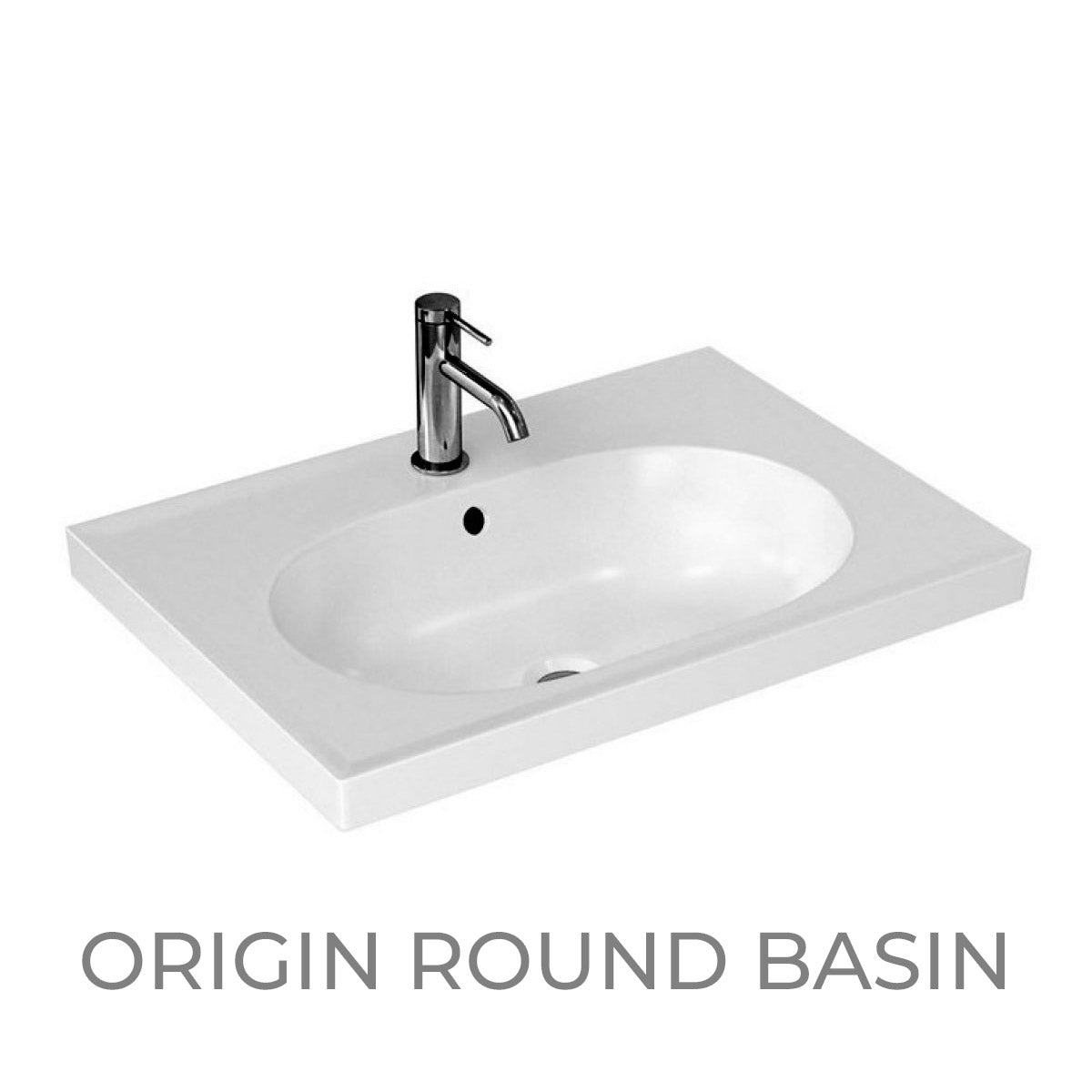 Shoreditch Double Drawer Wall Hung Vanity Unit With Basin