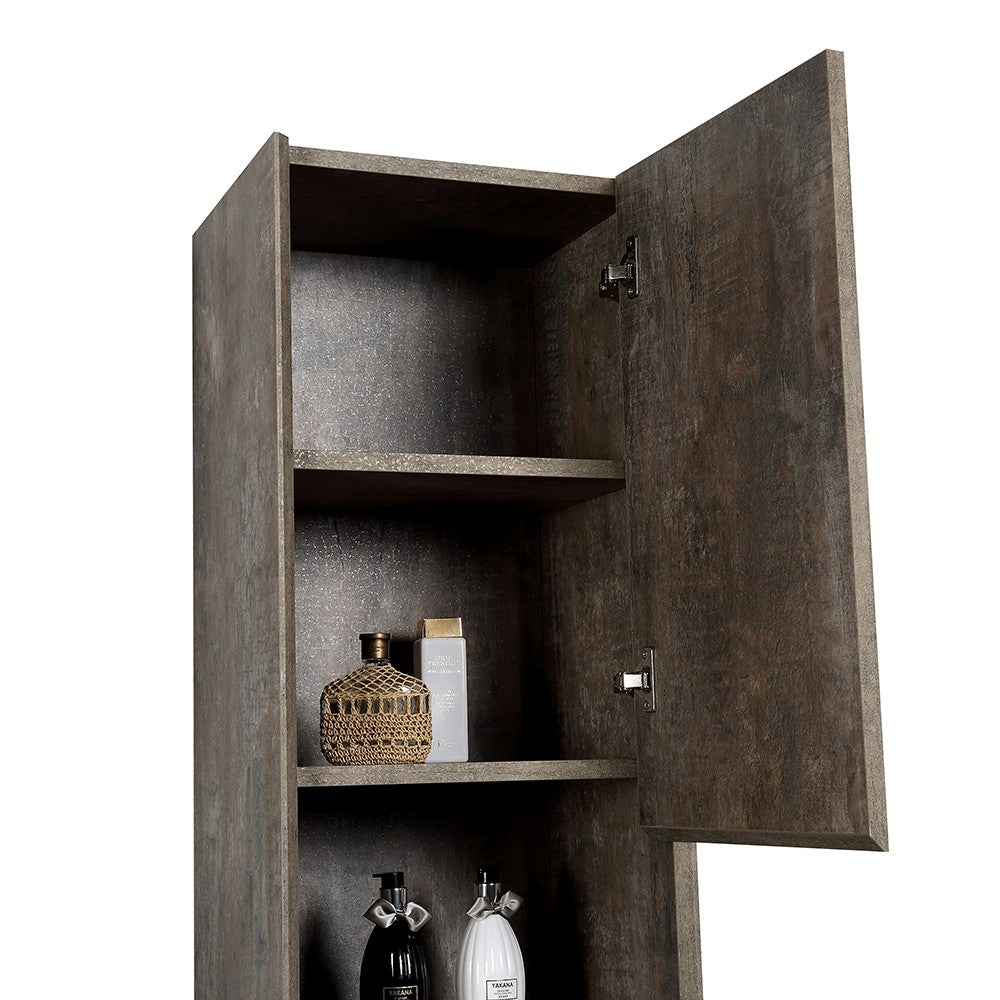 Deluxe Orion Wall Hung Tall Storage Cabinet