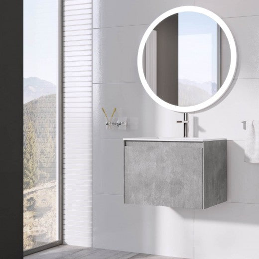 Perth Wall Hung Vanity Unit With Basin