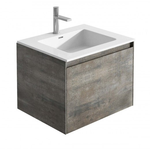 Perth Wall Hung Vanity Unit With Basin