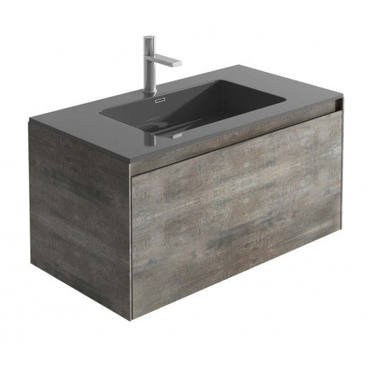 Perth Wall Hung Vanity Unit With Basin