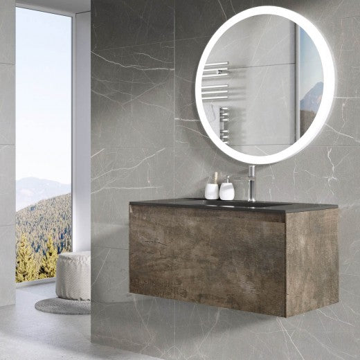 Perth Wall Hung Vanity Unit With Basin