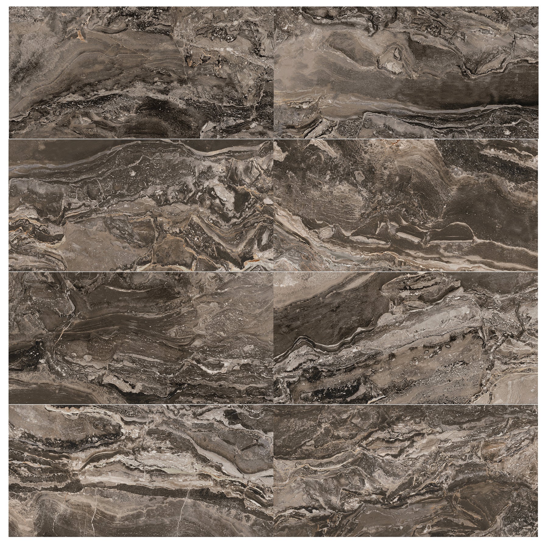 Orobico Light Tile Marble Effect Polished 60x120cm