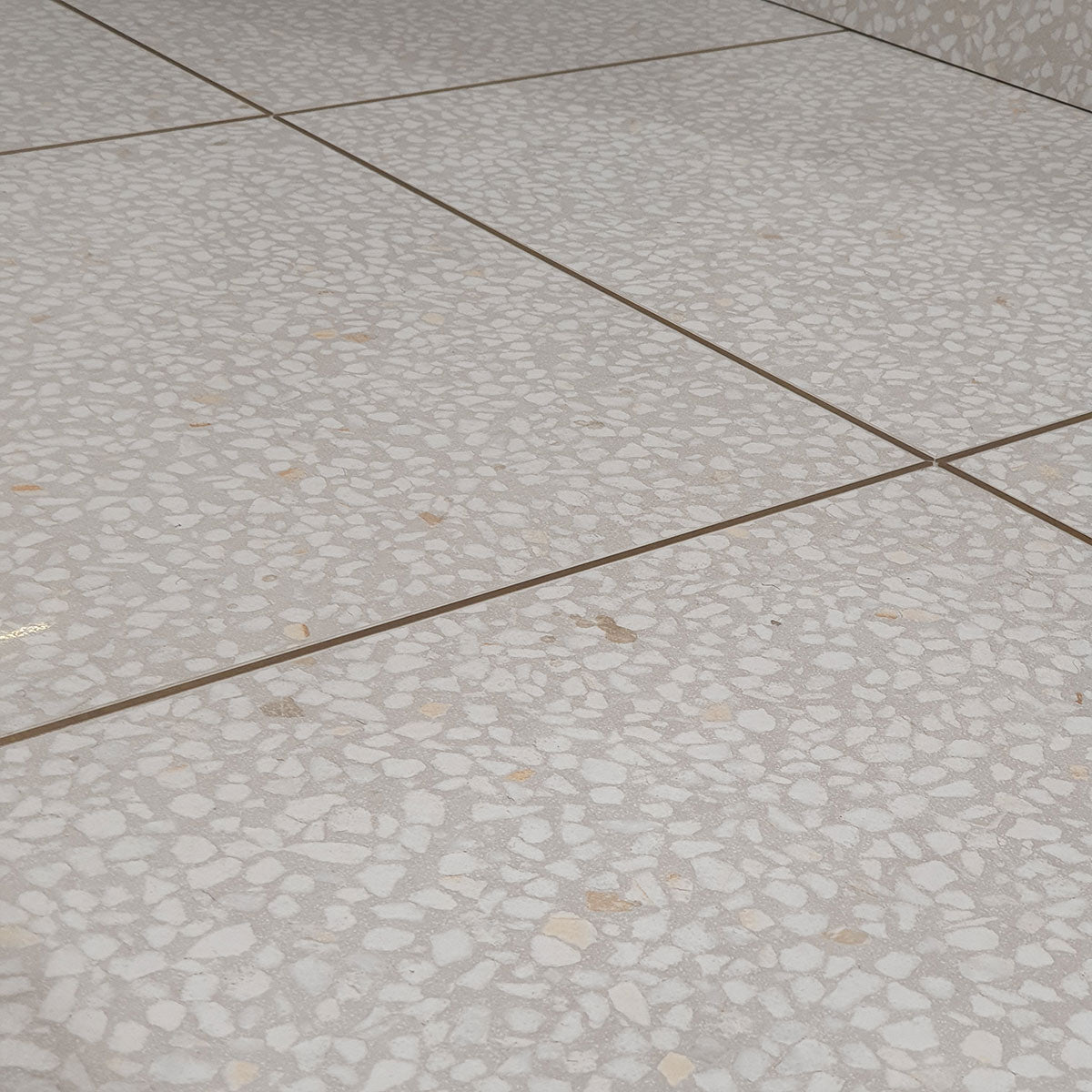 Vives Portofino Humo Terrazzo Effect Porcelain Tile Semi-Polished 60 x 60cm