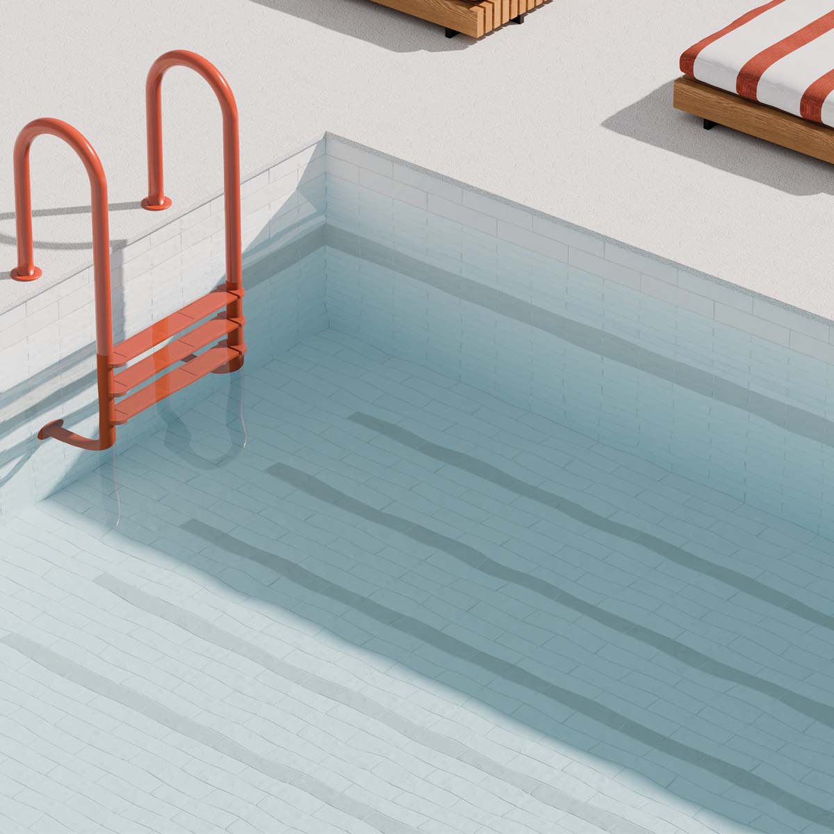 rabat white wall porcelain tile 6x25cm matt lifestyle