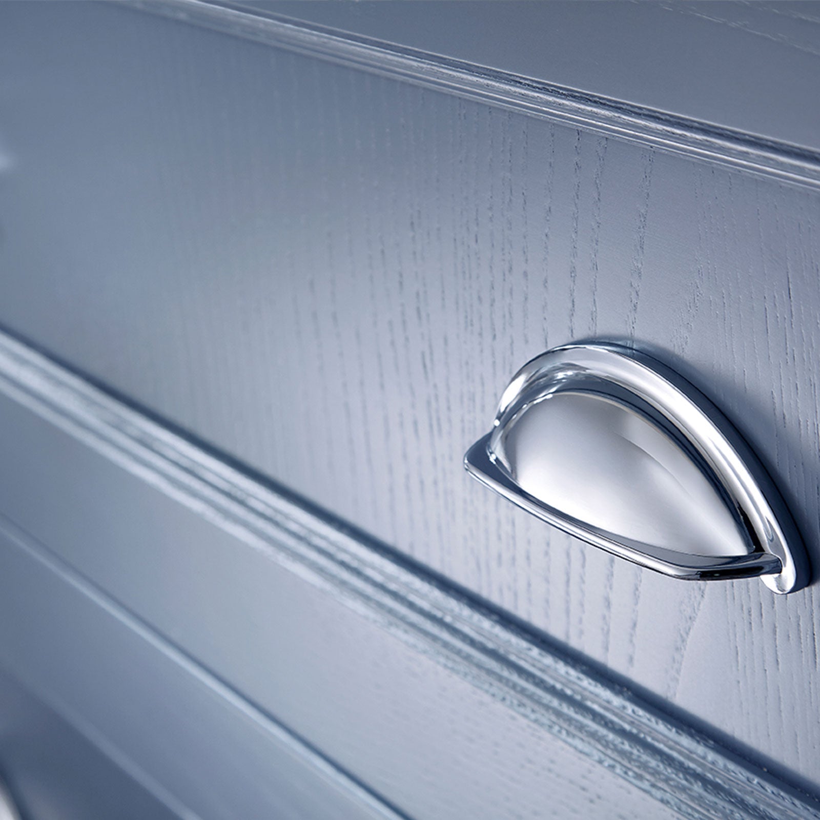 Roseberry 2 Drawer Wall Mounted Vanity Unit With Ceramic Washbasin