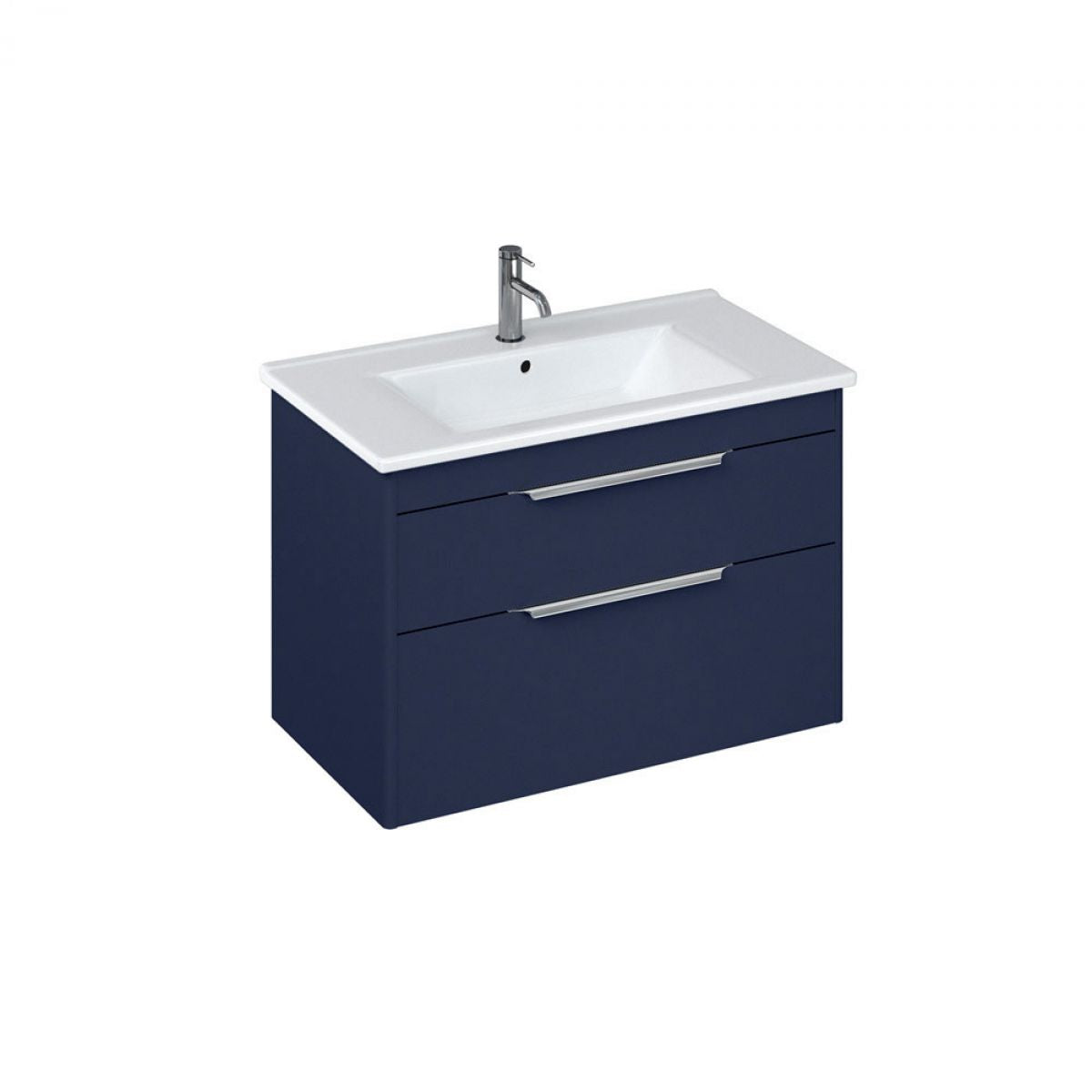 Shoreditch Double Drawer Wall Hung Vanity Unit With Basin