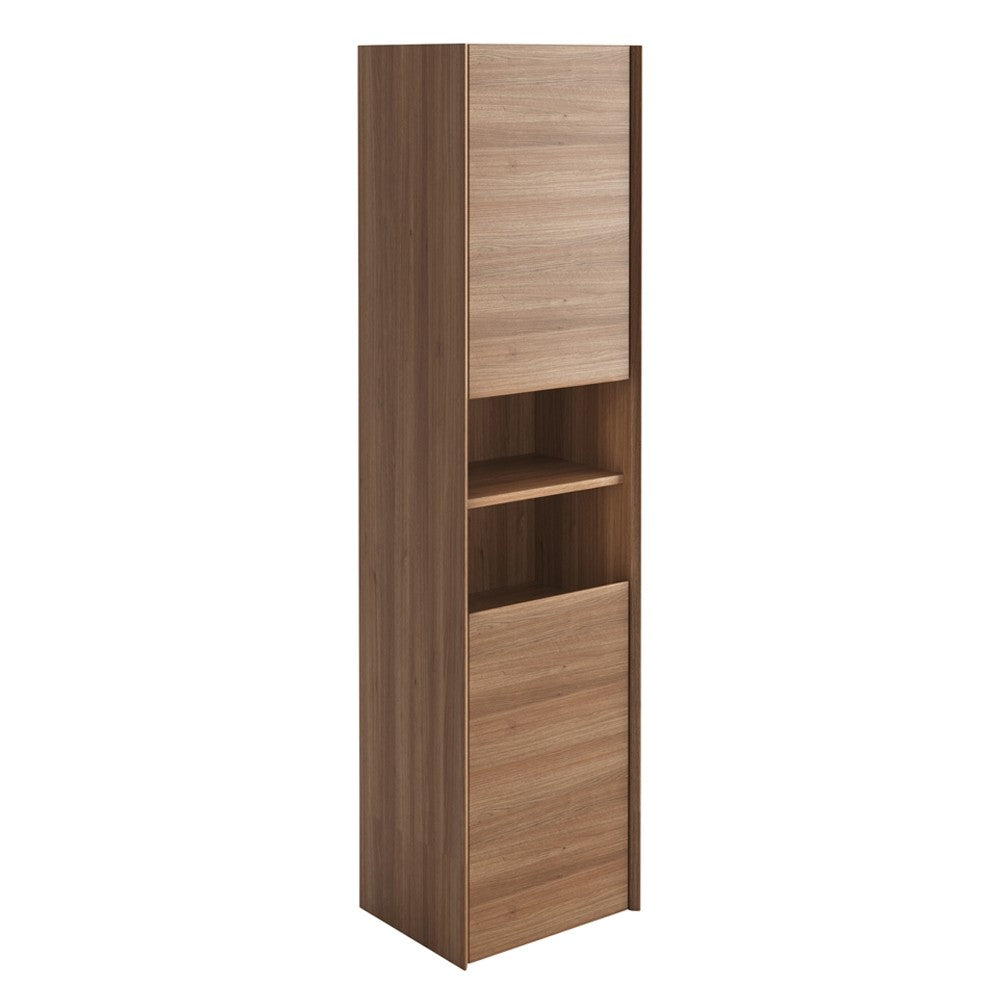 Sydney Wall Hung Tall Storage Cabinet oak