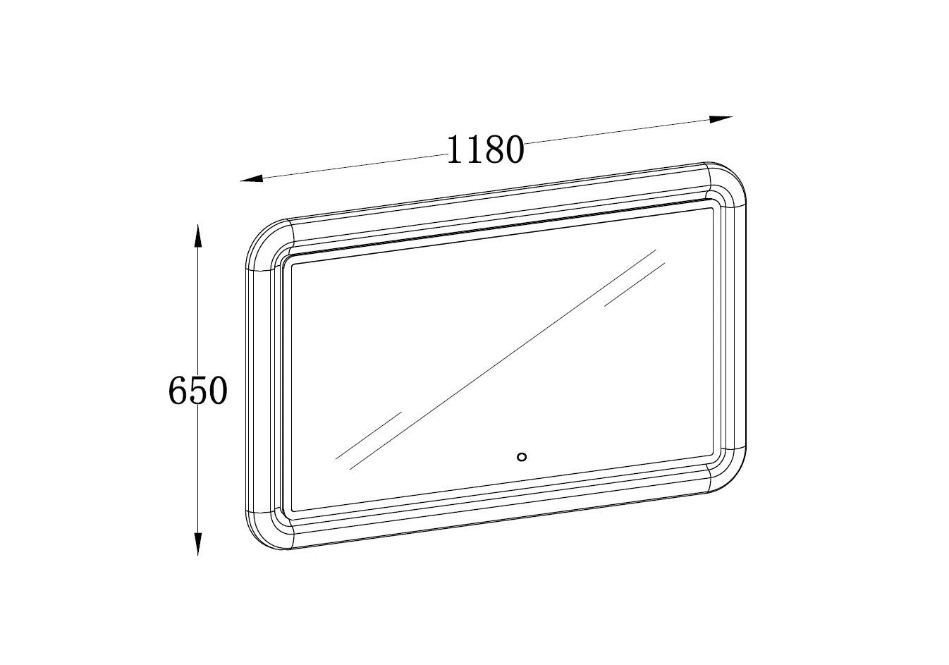 Doro Bathroom LED Mirror