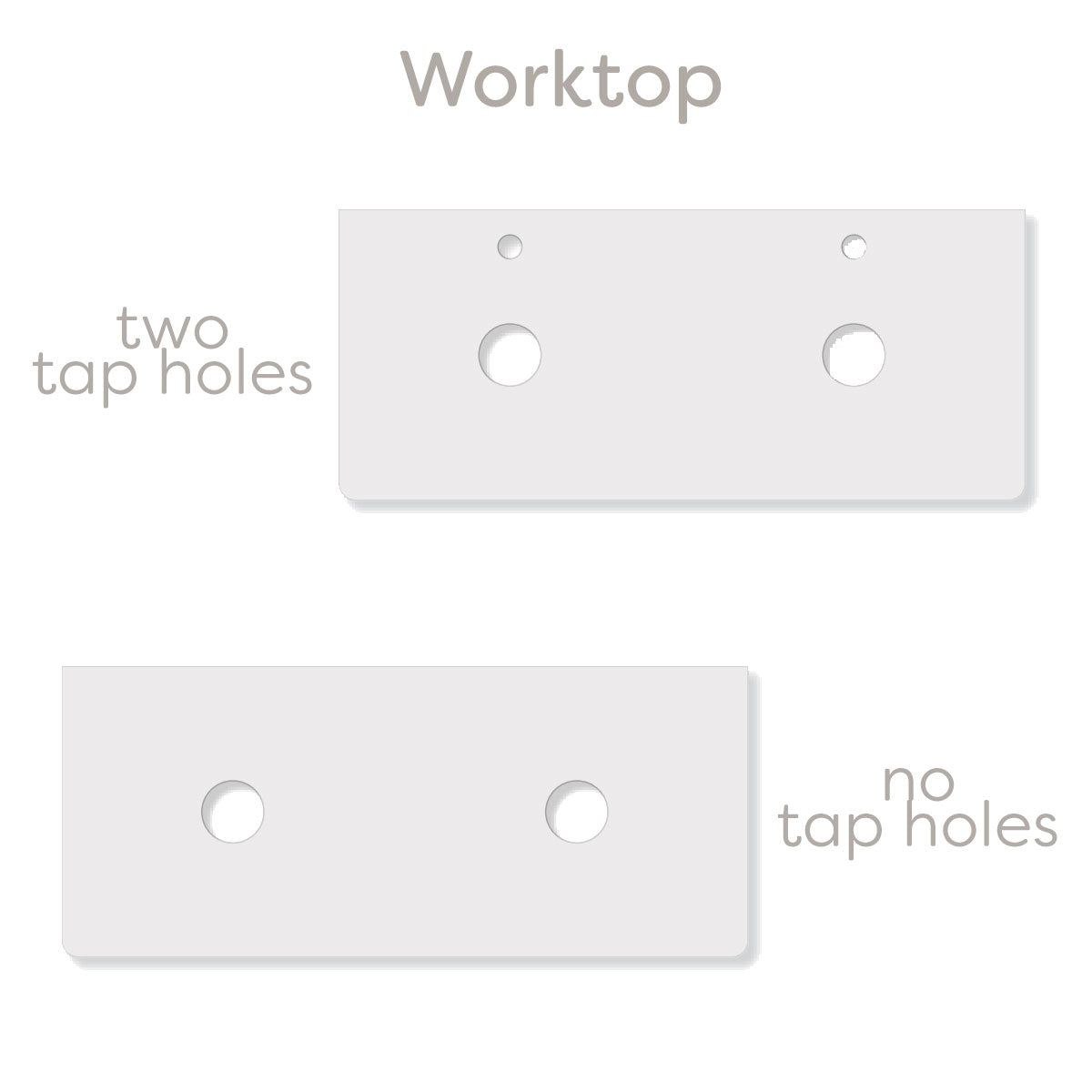 Doro 1200mm Wall Hung Vanity Unit With Worktop