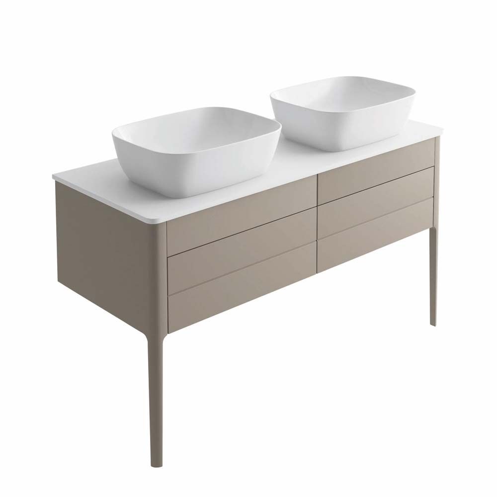 Doro 1200mm Wall Hung Vanity Unit With Worktop