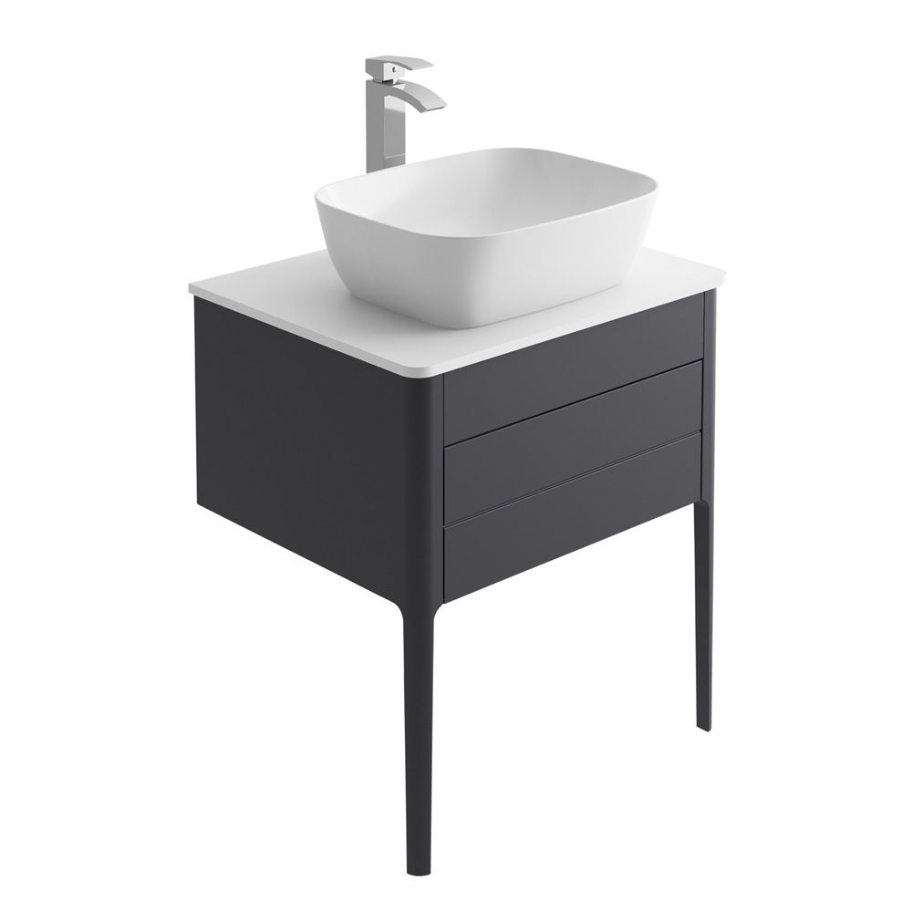 Doro Wall Hung Vanity Unit With Worktop