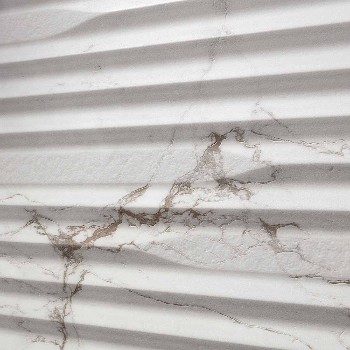 sublime iceberg marble effect decor ceramic tile 33x100cm