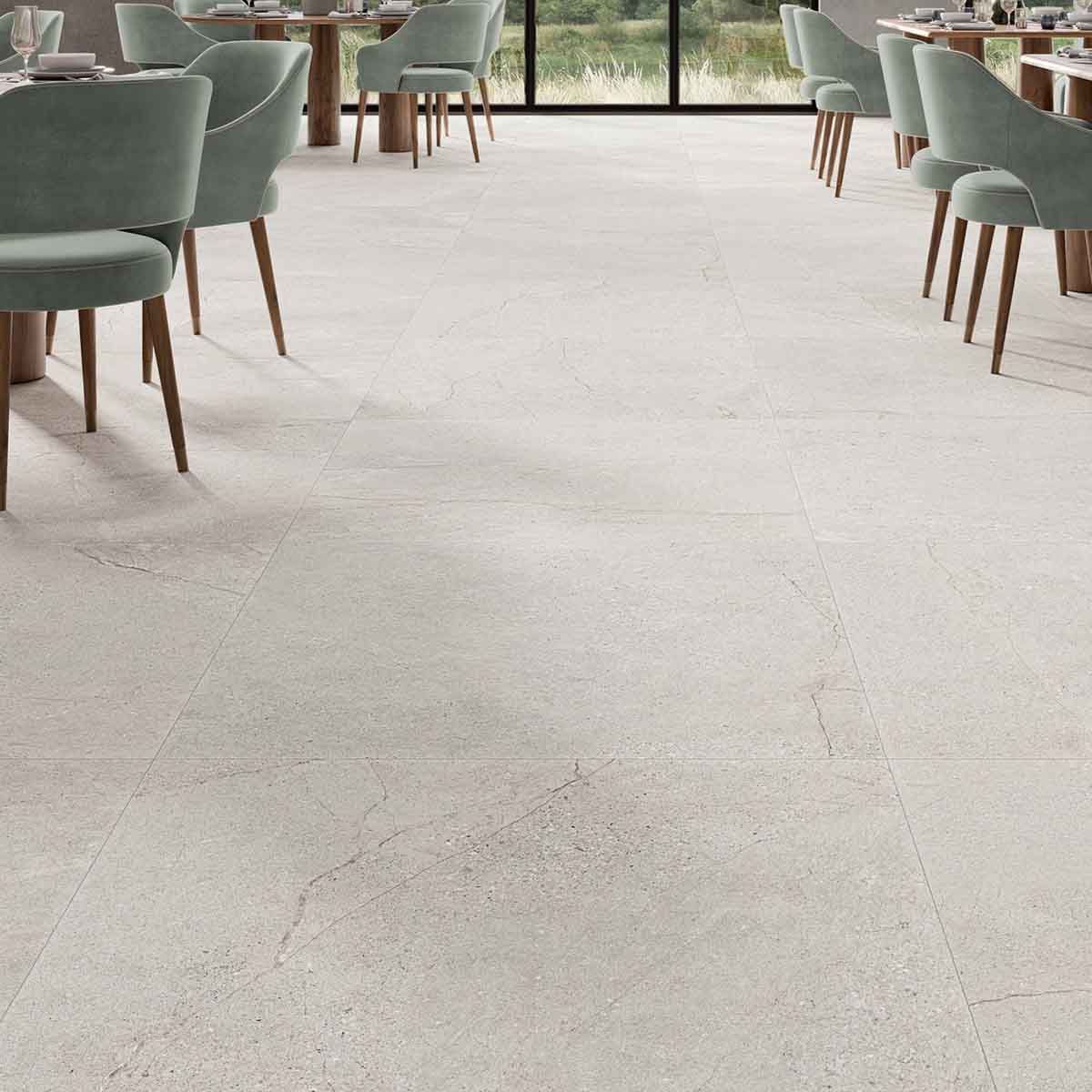summary pearl stone effect porcelain tile 100x100cm