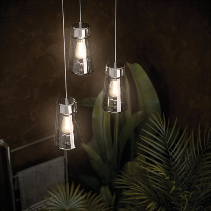 HiB Summit Pendant Light With Retro-Styled LED Lamp