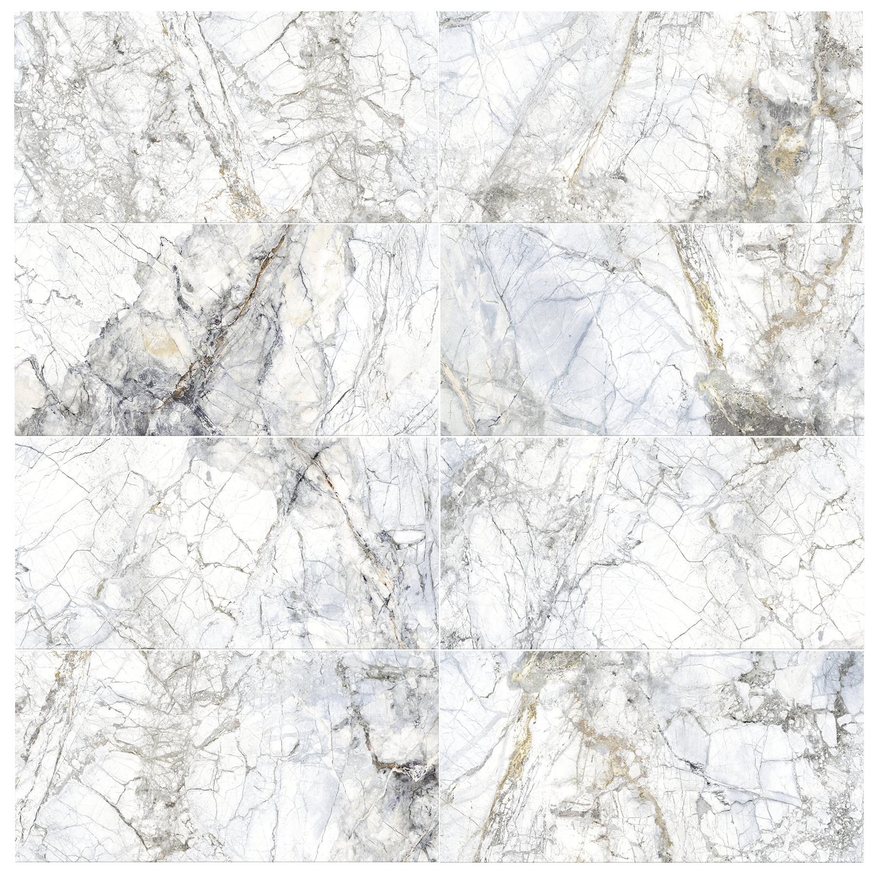 Supreme White Tile Polished 60x120cm